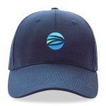 Impact 6 Panel 280gr Recycled Cotton Cap - AWARE - Navy - Alternate Impact 6 Panel 280gr Recycled Cotton Cap - AWARE - Navy - Alternate
