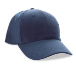 Impact 6 Panel 280gr Recycled Cotton Cap - AWARE - Navy 2 Impact 6 Panel 280gr Recycled Cotton Cap - AWARE - Navy 2