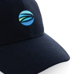 Impact 6 Panel 280gr Recycled Cotton Cap - AWARE - Navy - Alternate Impact 6 Panel 280gr Recycled Cotton Cap - AWARE - Navy - Alternate
