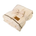 Elegant Lodge Throw Blanket - Calm Lodge Cream 1 Elegant Lodge Throw Blanket - Calm Lodge Cream 1