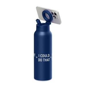 RINGO Pro Water Bottle with Magnetic Booster Ring - 24 Oz. - Blue 1 RINGO Pro Water Bottle with Magnetic Booster Ring - 24 Oz. - Blue 1
