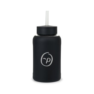 Axis Glass Straw Bottle - 21 Oz. - Black 1 Axis Glass Straw Bottle - 21 Oz. - Black 1