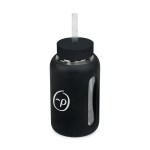 Axis Glass Straw Bottle - 21 Oz. - Black - Alternate Axis Glass Straw Bottle - 21 Oz. - Black - Alternate