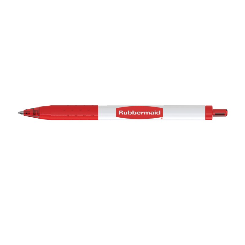 Paper Mate® Inkjoy White Barrel - Black Ink - Red 1 Paper Mate® Inkjoy White Barrel - Black Ink - Red 1