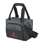 Igloo® Seadrift™ Snap Down 12 Can Cooler - Black-Grey - Alternate Igloo® Seadrift™ Snap Down 12 Can Cooler - Black-Grey - Alternate