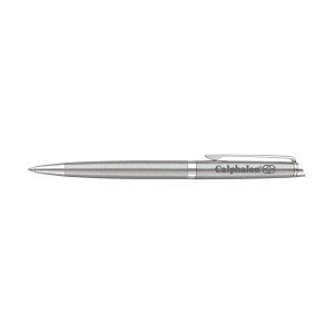 Waterman Hemisphere Ballpoint - Blue Ink - Stainless Steel - Silver Trim 1 Waterman Hemisphere Ballpoint - Blue Ink - Stainless Steel - Silver Trim 1