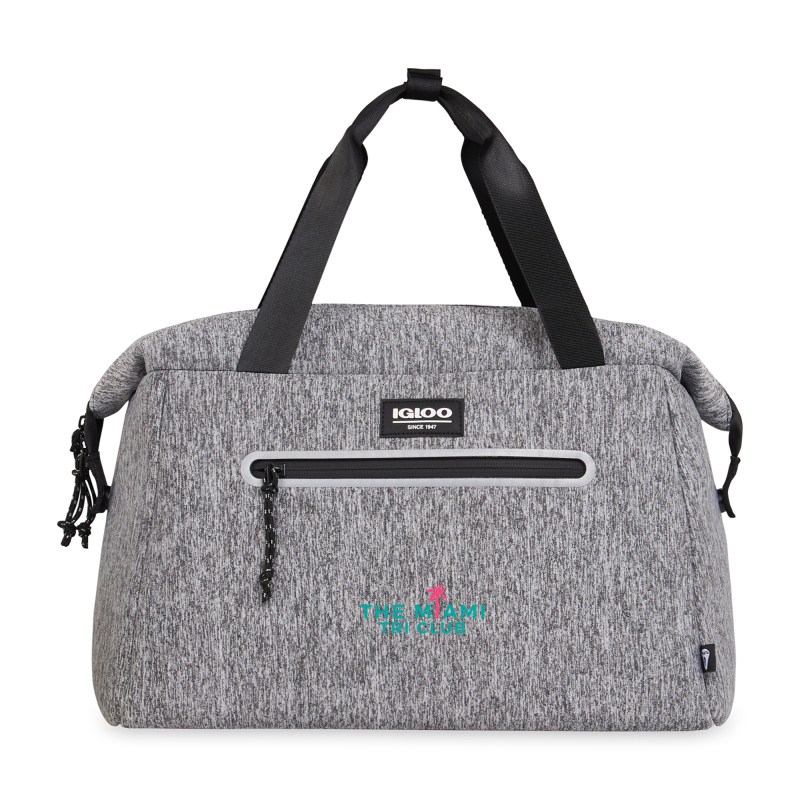Igloo Moxie Medium Duffel Cooler - Heather Gray 1 Igloo Moxie Medium Duffel Cooler - Heather Gray 1