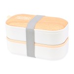 Osaka Bento Lunch Box - White 1 Osaka Bento Lunch Box - White 1
