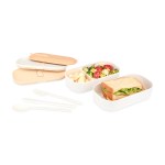 Osaka Bento Lunch Box - White - Alternate Osaka Bento Lunch Box - White - Alternate