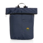 Dillon AWARE™ rPET Lightweight Foldable Backpack - Navy 1 Dillon AWARE™ rPET Lightweight Foldable Backpack - Navy 1