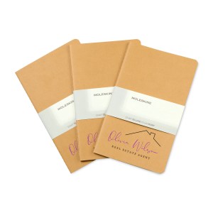 Moleskine® Large Cahier 3-Pack - Kraft 1 Moleskine® Large Cahier 3-Pack - Kraft 1