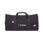 New Balance® Recycled Cotton Canvas Duffel - Black 1 New Balance® Recycled Cotton Canvas Duffel - Black 1