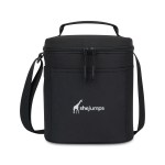 Aviana™ Rowan Recycled Nylon Lunch Cooler - Aware™ - Black 1 Aviana™ Rowan Recycled Nylon Lunch Cooler - Aware™ - Black 1