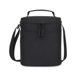 Aviana™ Rowan Recycled Nylon Lunch Cooler - Aware™ - Black 2 Aviana™ Rowan Recycled Nylon Lunch Cooler - Aware™ - Black 2