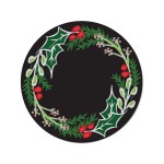 Festive Flourish Holiday Gift Box Seal - White 2 Festive Flourish Holiday Gift Box Seal - White 2