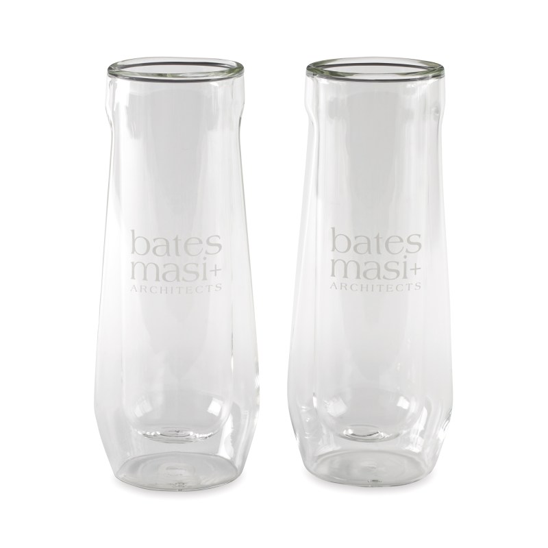 CORKCICLE® Flute Glass Set (2) - Clear 1 CORKCICLE® Flute Glass Set (2) - Clear 1