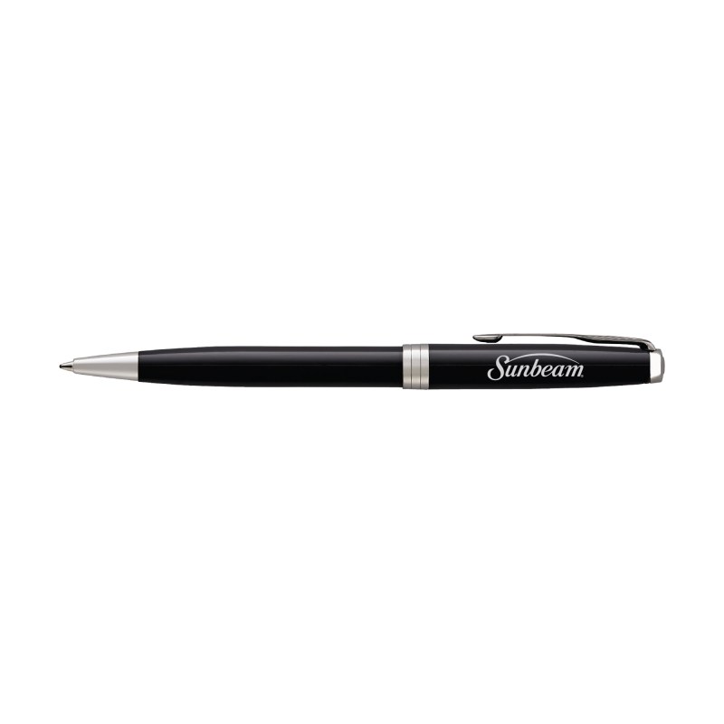 Parker Sonnet Ballpoint - Black - Silver Trim 1 Parker Sonnet Ballpoint - Black - Silver Trim 1