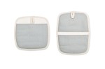 La Cuisine Potholder Hot Pad Set - Grey 2 La Cuisine Potholder Hot Pad Set - Grey 2
