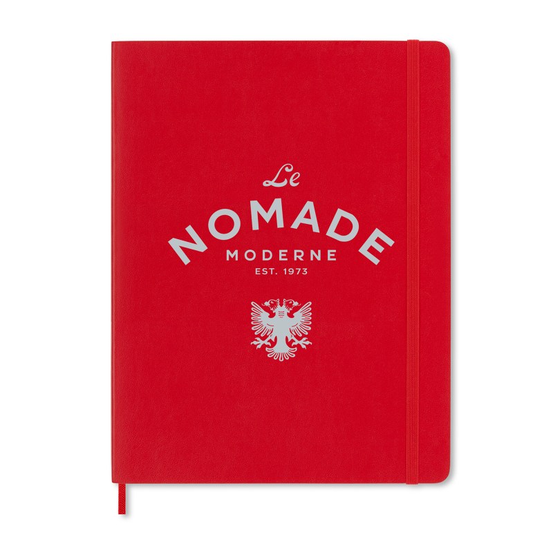 Moleskine Soft Cover Ruled X-Large Notebook - Scarlet Red 1 Moleskine Soft Cover Ruled X-Large Notebook - Scarlet Red 1