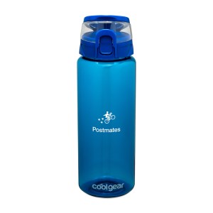 Cool Gear® Cylinder Bottle with Halo Lid - 32 Oz. - Blueberry 1 Cool Gear® Cylinder Bottle with Halo Lid - 32 Oz. - Blueberry 1