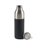 Emery 2-in-1 Double Wall Stainless Bottle - 20 Oz. - Matte Black - Alternate Emery 2-in-1 Double Wall Stainless Bottle - 20 Oz. - Matte Black - Alternate