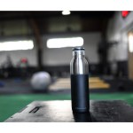 Emery 2-in-1 Double Wall Stainless Bottle - 20 Oz. - Matte Black - Alternate Emery 2-in-1 Double Wall Stainless Bottle - 20 Oz. - Matte Black - Alternate
