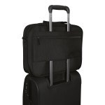 Samsonite Classic Business Perfect Fit Two Gusset Laptop Portfolio - Black - Alternate Samsonite Classic Business Perfect Fit Two Gusset Laptop Portfolio - Black - Alternate