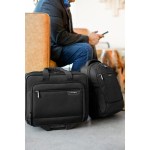 Samsonite Classic Business Perfect Fit Two Gusset Laptop Portfolio - Black - Alternate Samsonite Classic Business Perfect Fit Two Gusset Laptop Portfolio - Black - Alternate