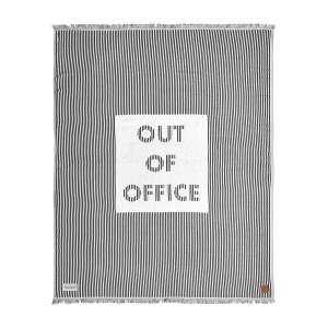Slowtide® Throw Blanket - Out of Office 1 Slowtide® Throw Blanket - Out of Office 1