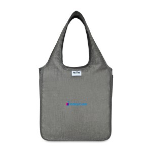 RuMe Recycled Ripstop rPET Mini Tote - Heather Grey 1 RuMe Recycled Ripstop rPET Mini Tote - Heather Grey 1
