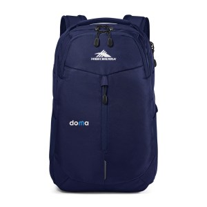 High Sierra® Swerve Pro Laptop Backpack - True Navy 1 High Sierra® Swerve Pro Laptop Backpack - True Navy 1