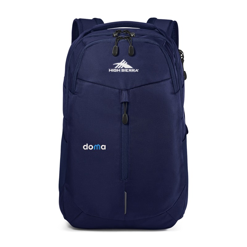 High Sierra Swerve Pro Laptop Backpack - True Navy 1 High Sierra Swerve Pro Laptop Backpack - True Navy 1
