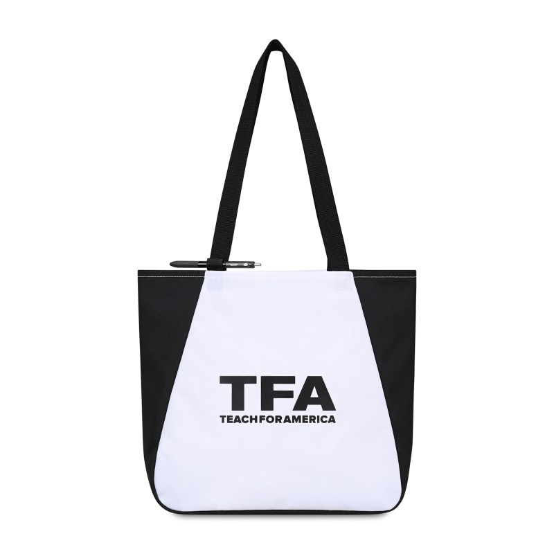 Arlo Recycled rPET Tote - Black 1 Arlo Recycled rPET Tote - Black 1