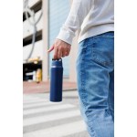 Aviana Rowan Recycled Stainless Steel Water Bottle - 16 Oz. - Matte Navy - Alternate Aviana Rowan Recycled Stainless Steel Water Bottle - 16 Oz. - Matte Navy - Alternate