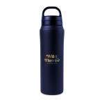 Aviana Rowan Recycled Stainless Steel Water Bottle - 16 Oz. - Matte Navy 1 Aviana Rowan Recycled Stainless Steel Water Bottle - 16 Oz. - Matte Navy 1