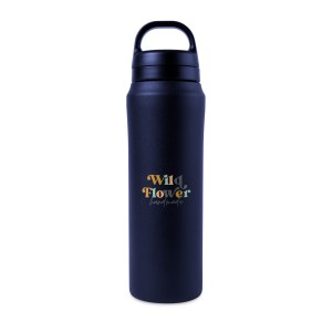 Aviana Rowan Recycled Stainless Steel Water Bottle - 16 Oz. - Matte Navy 1 Aviana Rowan Recycled Stainless Steel Water Bottle - 16 Oz. - Matte Navy 1