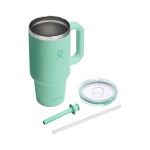 Hydro Flask Travel Tumbler Clear Lid 32 Oz. - Mermaid Green - Alternate Hydro Flask Travel Tumbler Clear Lid 32 Oz. - Mermaid Green - Alternate