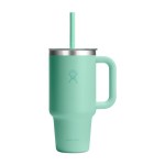 Hydro Flask Travel Tumbler Clear Lid 32 Oz. - Mermaid Green - Alternate Hydro Flask Travel Tumbler Clear Lid 32 Oz. - Mermaid Green - Alternate