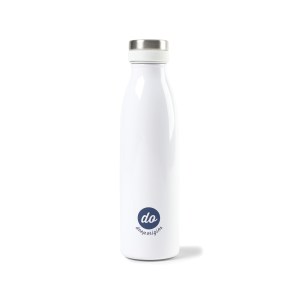 Aviana™ Palmer Double Wall Stainless Bottle - 17 Oz. - White Opaque Gloss 1 Aviana™ Palmer Double Wall Stainless Bottle - 17 Oz. - White Opaque Gloss 1