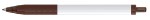 Paper Mate® Inkjoy White Barrel - Black Ink - Brown 2 Paper Mate® Inkjoy White Barrel - Black Ink - Brown 2