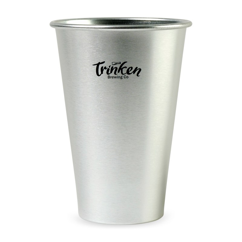 Pre-Game Aluminum Stadium Cup - 18 Oz. - Silver 1 Pre-Game Aluminum Stadium Cup - 18 Oz. - Silver 1