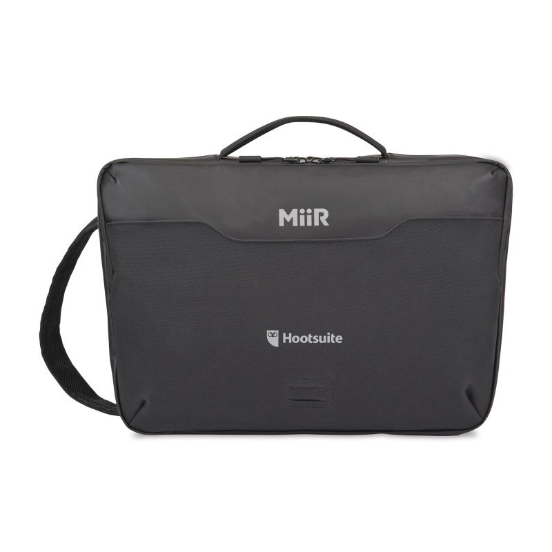 MiiR Olympus 2.0 8L Recycled rPET Messenger Bag - AWARE - Black 1 MiiR Olympus 2.0 8L Recycled rPET Messenger Bag - AWARE - Black 1