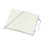 Moleskine® Hard Cover Ruled Large Notebook - Hydrangea Blue - Alternate Moleskine® Hard Cover Ruled Large Notebook - Hydrangea Blue - Alternate