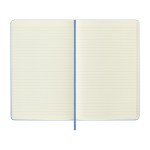 Moleskine® Hard Cover Ruled Large Notebook - Hydrangea Blue - Alternate Moleskine® Hard Cover Ruled Large Notebook - Hydrangea Blue - Alternate