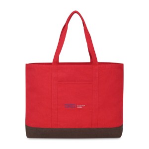 Ivy AWARE™ Recycled Cotton Carry-All Tote - Crimson 1 Ivy AWARE™ Recycled Cotton Carry-All Tote - Crimson 1