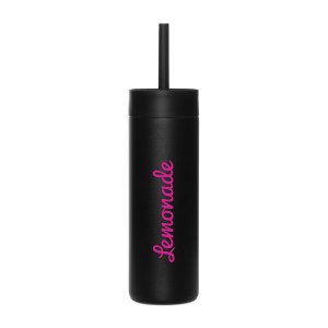 MiiR® Sipper Straw Bottle - 16 Oz. - Black Powder 1 MiiR® Sipper Straw Bottle - 16 Oz. - Black Powder 1