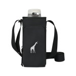 Aviana™ Rowan Recycled Nylon Bottle Sling - Aware™ - Black 1 Aviana™ Rowan Recycled Nylon Bottle Sling - Aware™ - Black 1