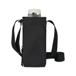 Aviana™ Rowan Recycled Nylon Bottle Sling - Aware™ - Black 2 Aviana™ Rowan Recycled Nylon Bottle Sling - Aware™ - Black 2