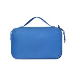 Parker Recycled rPET Dual Zippered Pouch - Royal Blue 2 Parker Recycled rPET Dual Zippered Pouch - Royal Blue 2