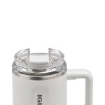 Igloo Recycled Stainless Steel Travel Tumbler - 18 Oz. - White - Alternate Igloo Recycled Stainless Steel Travel Tumbler - 18 Oz. - White - Alternate